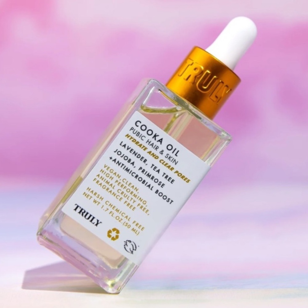 Truly Cooka oil Concentrate ingrown hair treatment bikini line tea tree